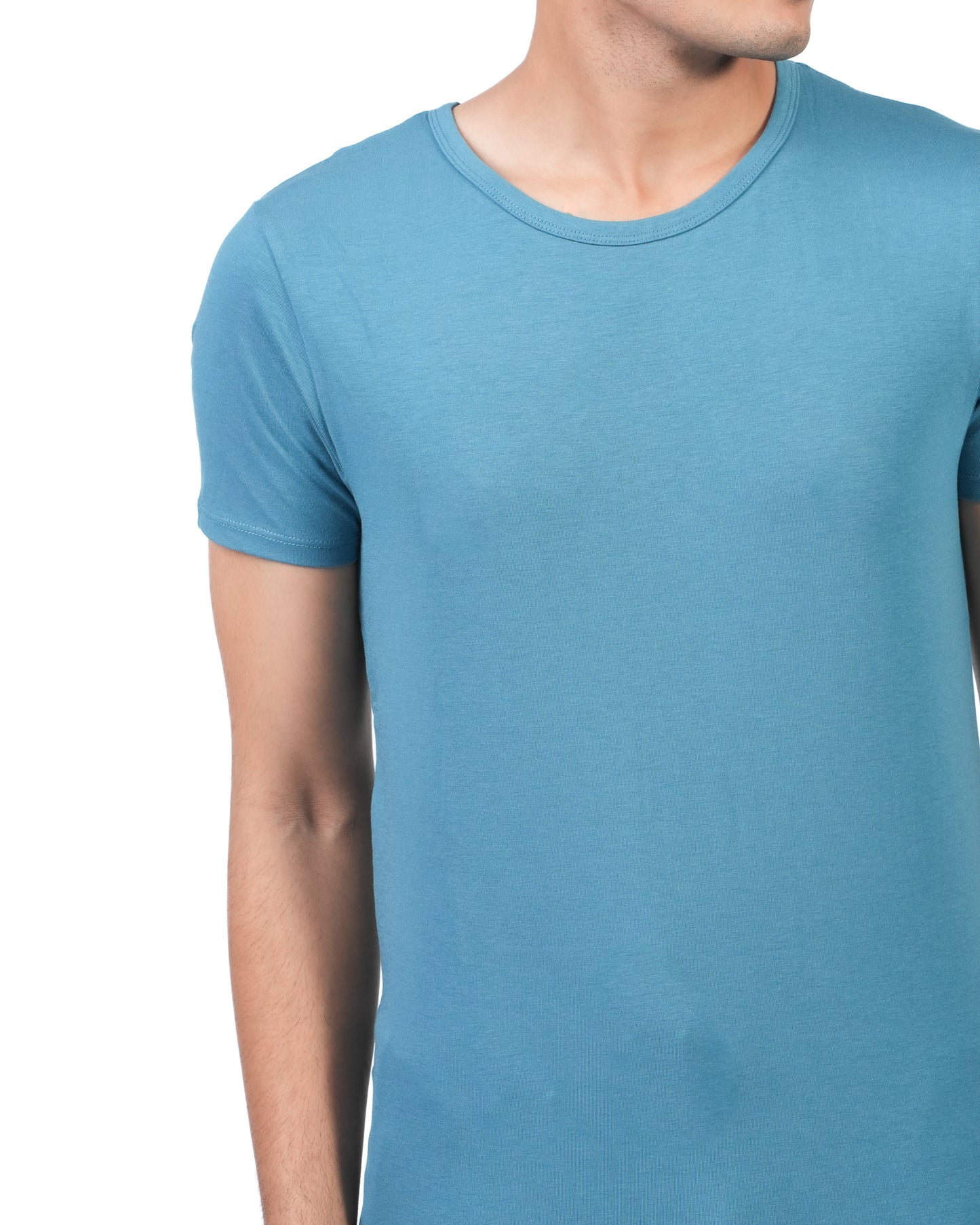 Men's Round Neck Slim Dry Fit T-Shirt