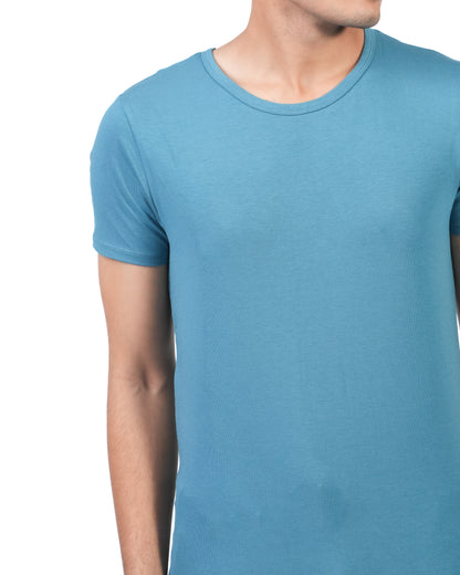 Men's Round Neck Slim Dry Fit T-Shirt