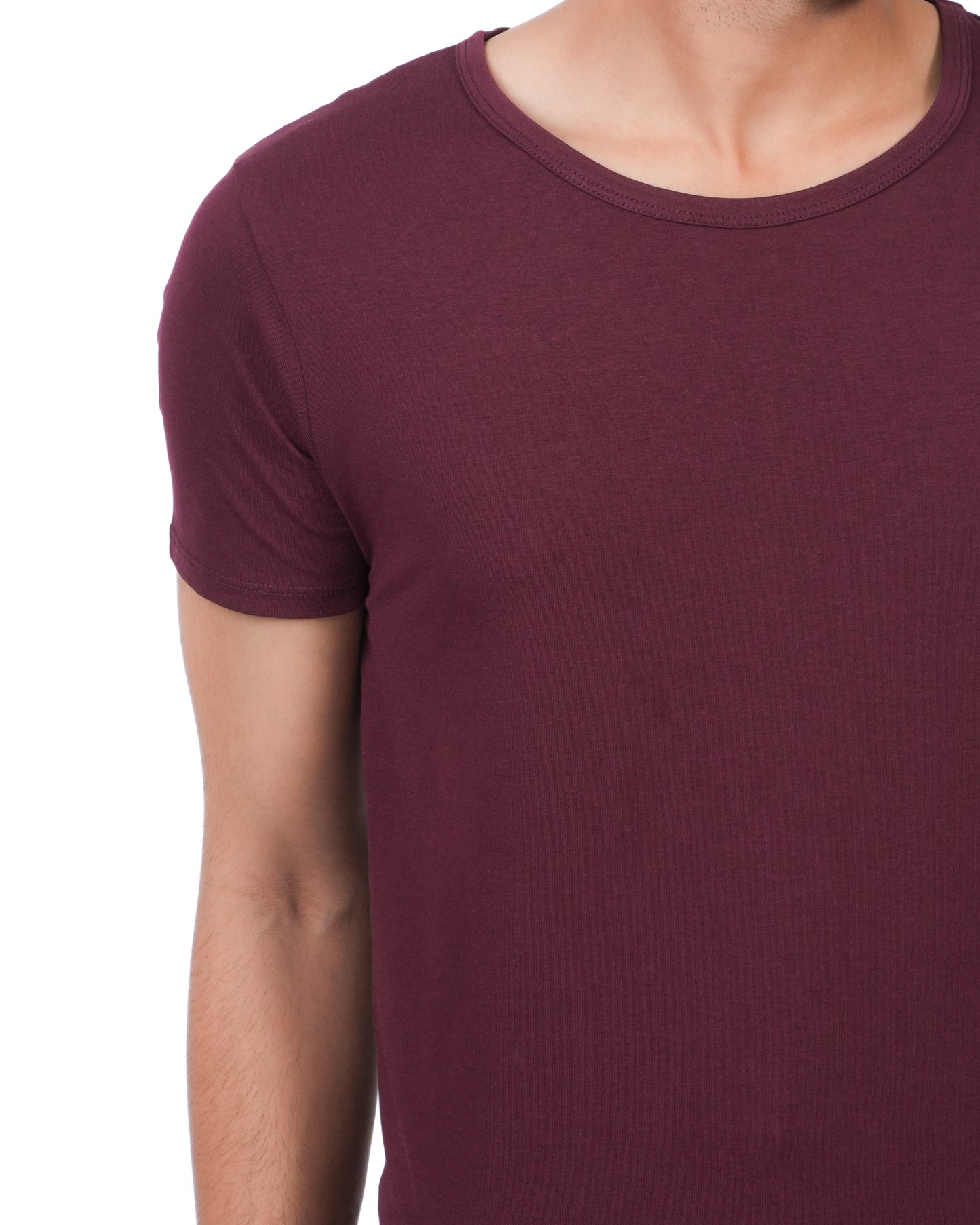 Men's Round Neck Slim Dry Fit T-Shirt