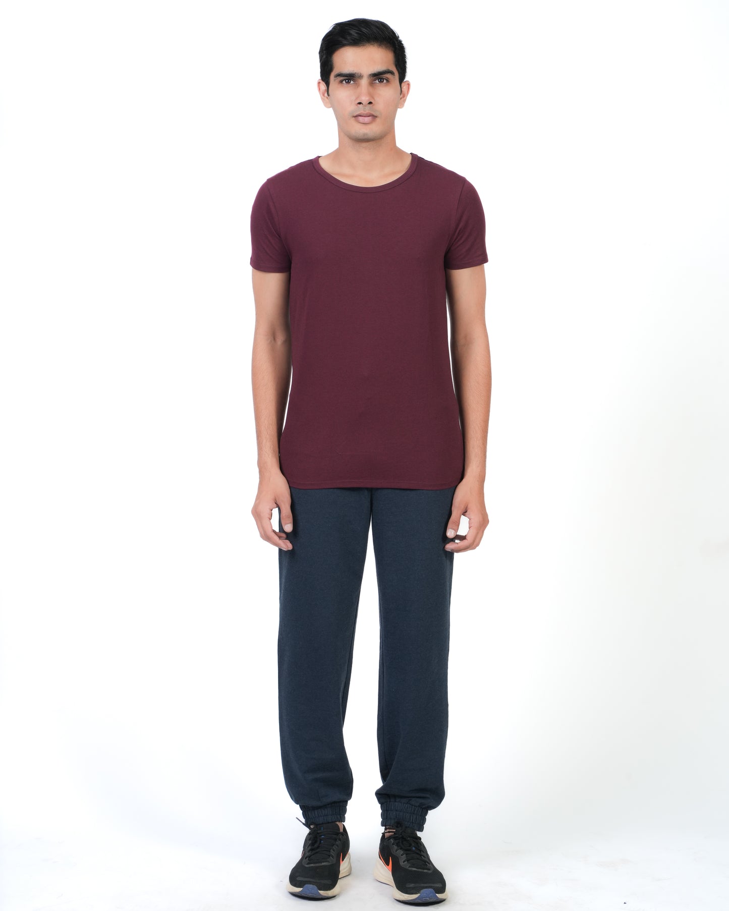 Men's Round Neck Slim Dry Fit T-Shirt