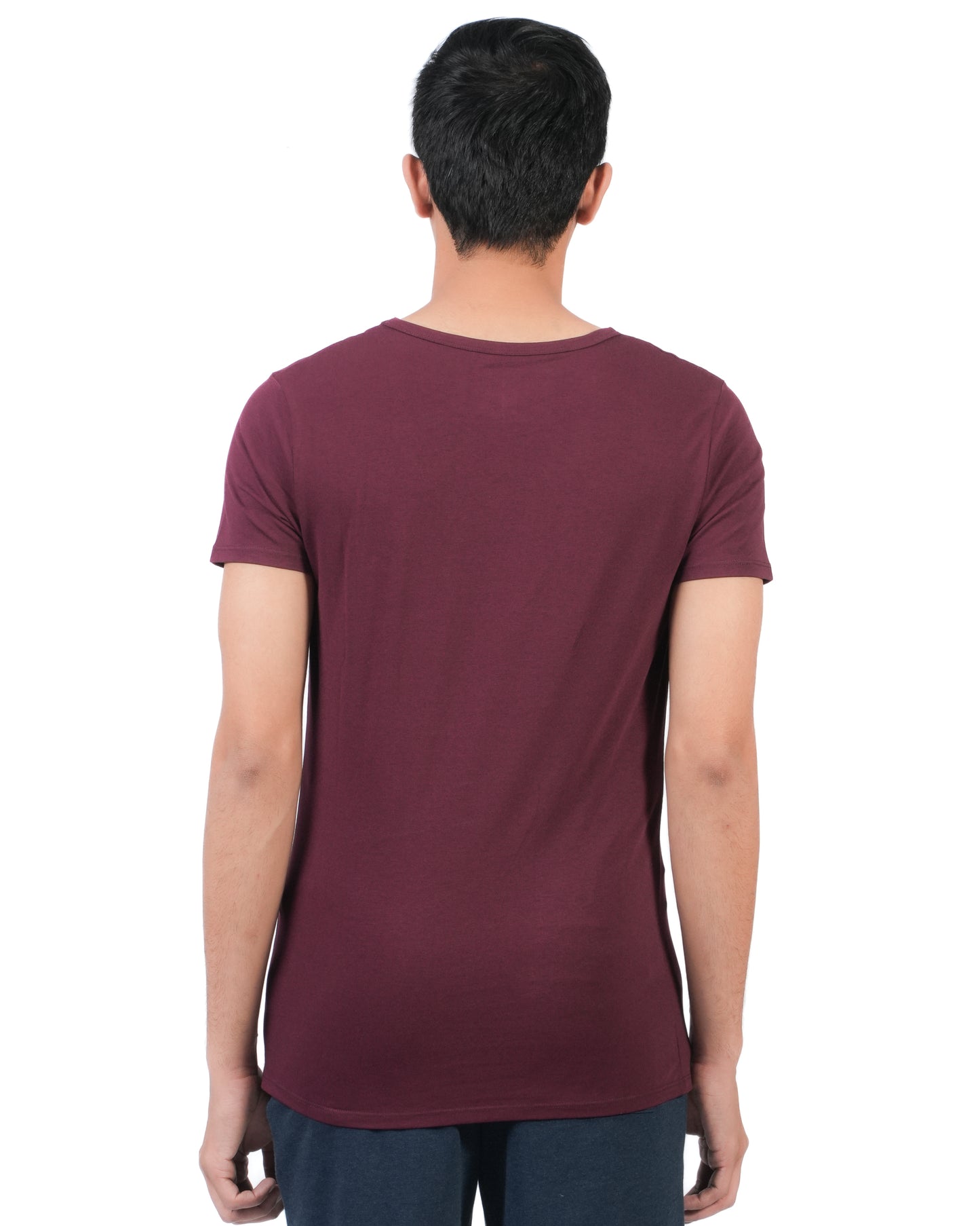 Men's Round Neck Slim Dry Fit T-Shirt