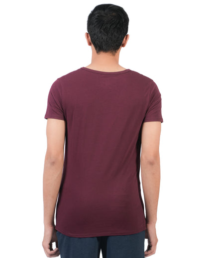 Men's Round Neck Slim Dry Fit T-Shirt