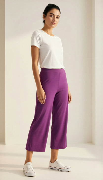 FlowFit Palazzo Pants - PURPLE