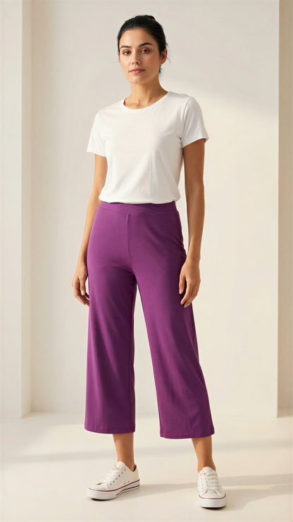 FlowFit Palazzo Pants - PURPLE