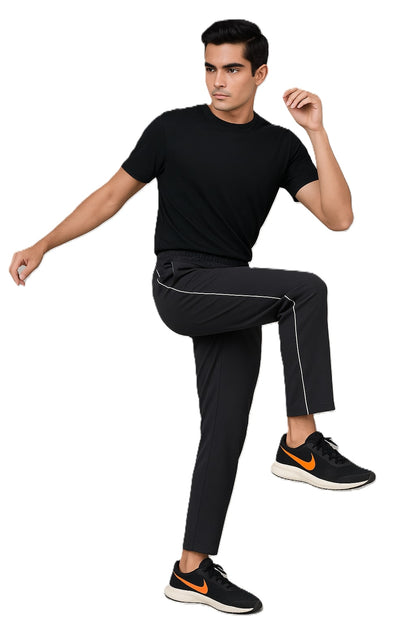 Mens Solid Piping Lower