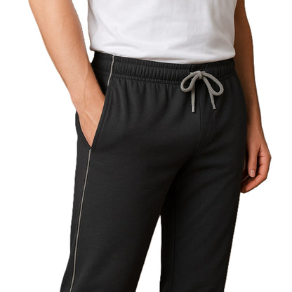 Mens Solid Piping Lower